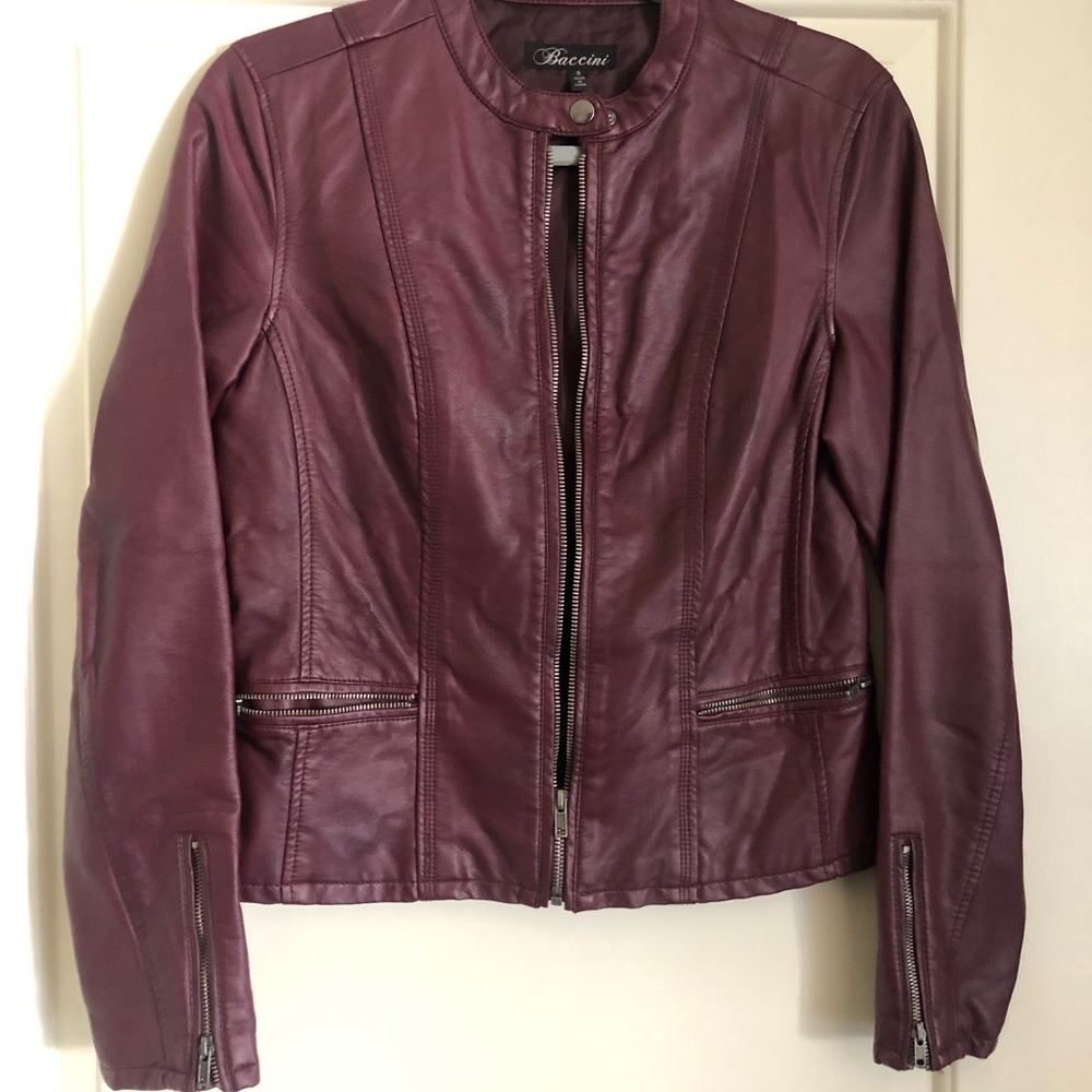 Leather jacket